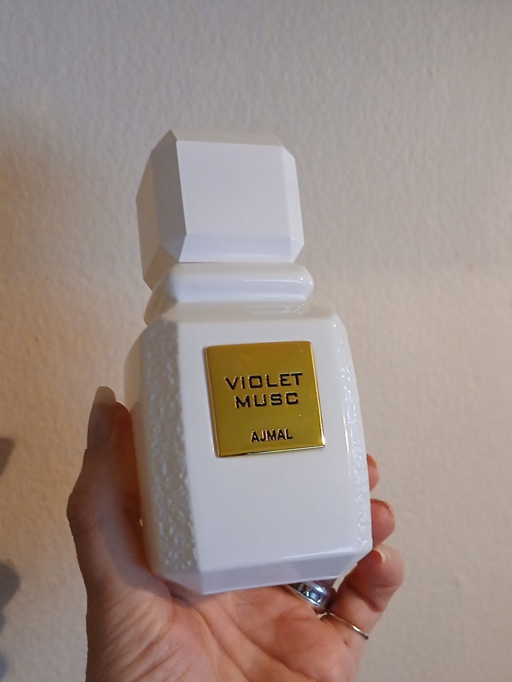 Ajmal Violet Musc White Perfume Bottle New